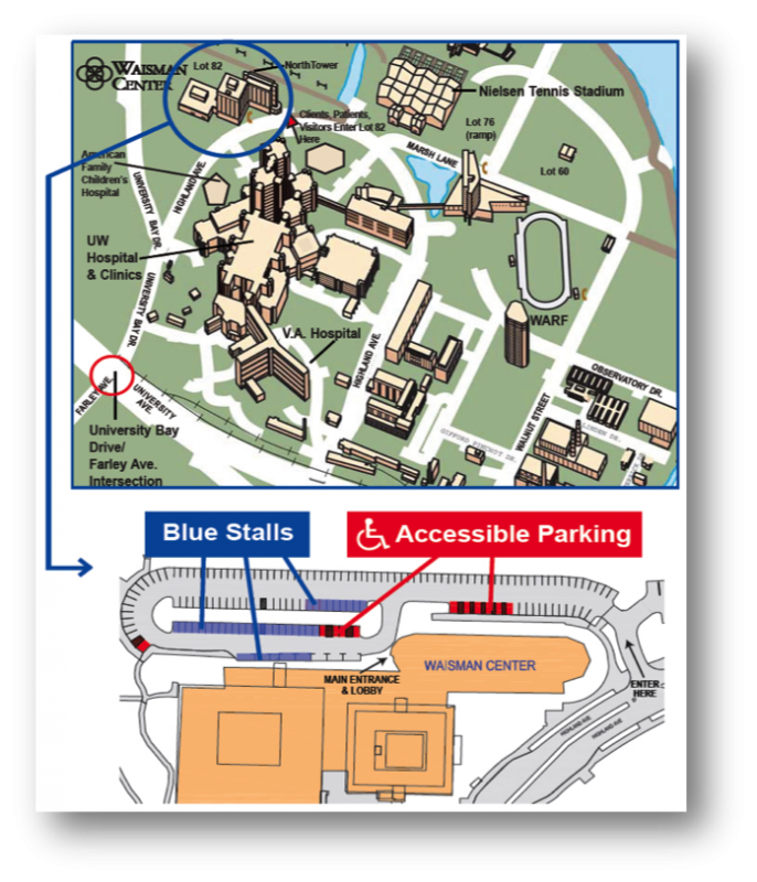 Directions to Waisman