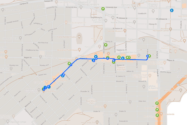 West Side Loop Map