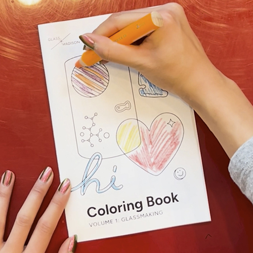 Glass Madison Coloring Book