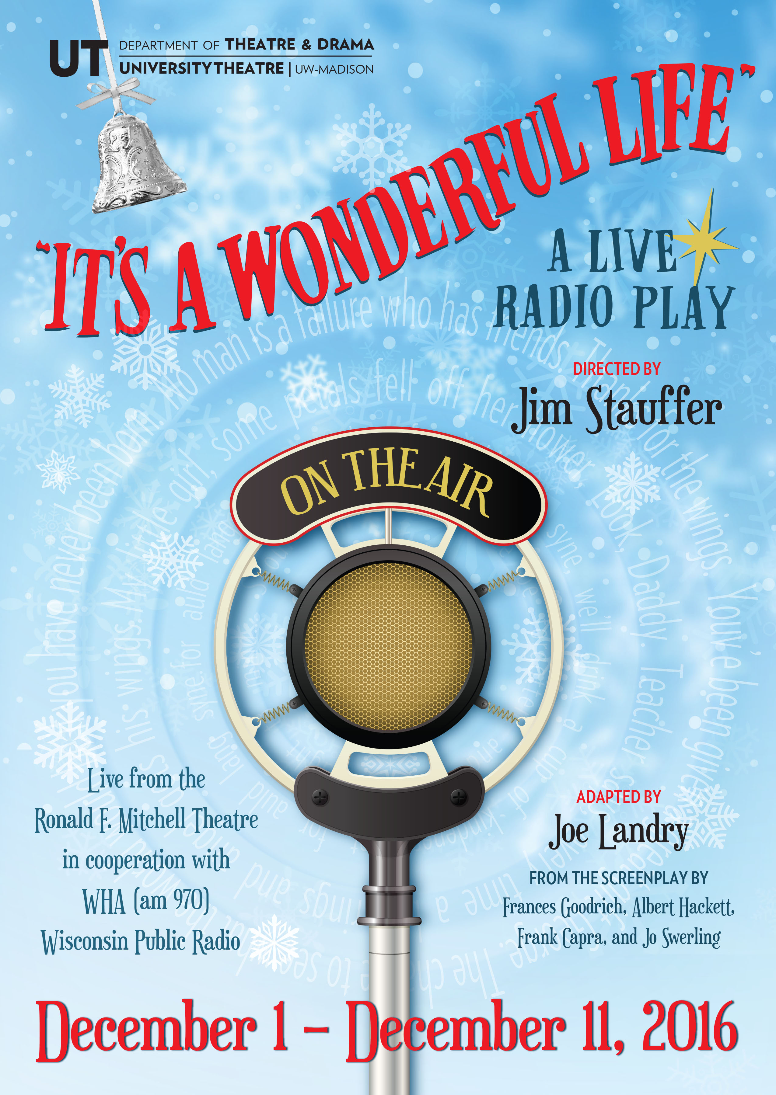 Its A Wonderful Life Department Of Theatre And Dramadepartment Of Theatre And Drama Its A Wonderful Life Department Of Theatre And Dramadepartment Of Theatre And Drama